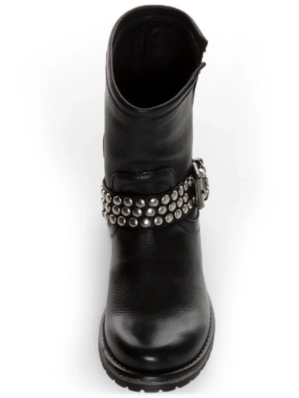 {Steve Madden} Fraankie Leather Studded Ankle Boots